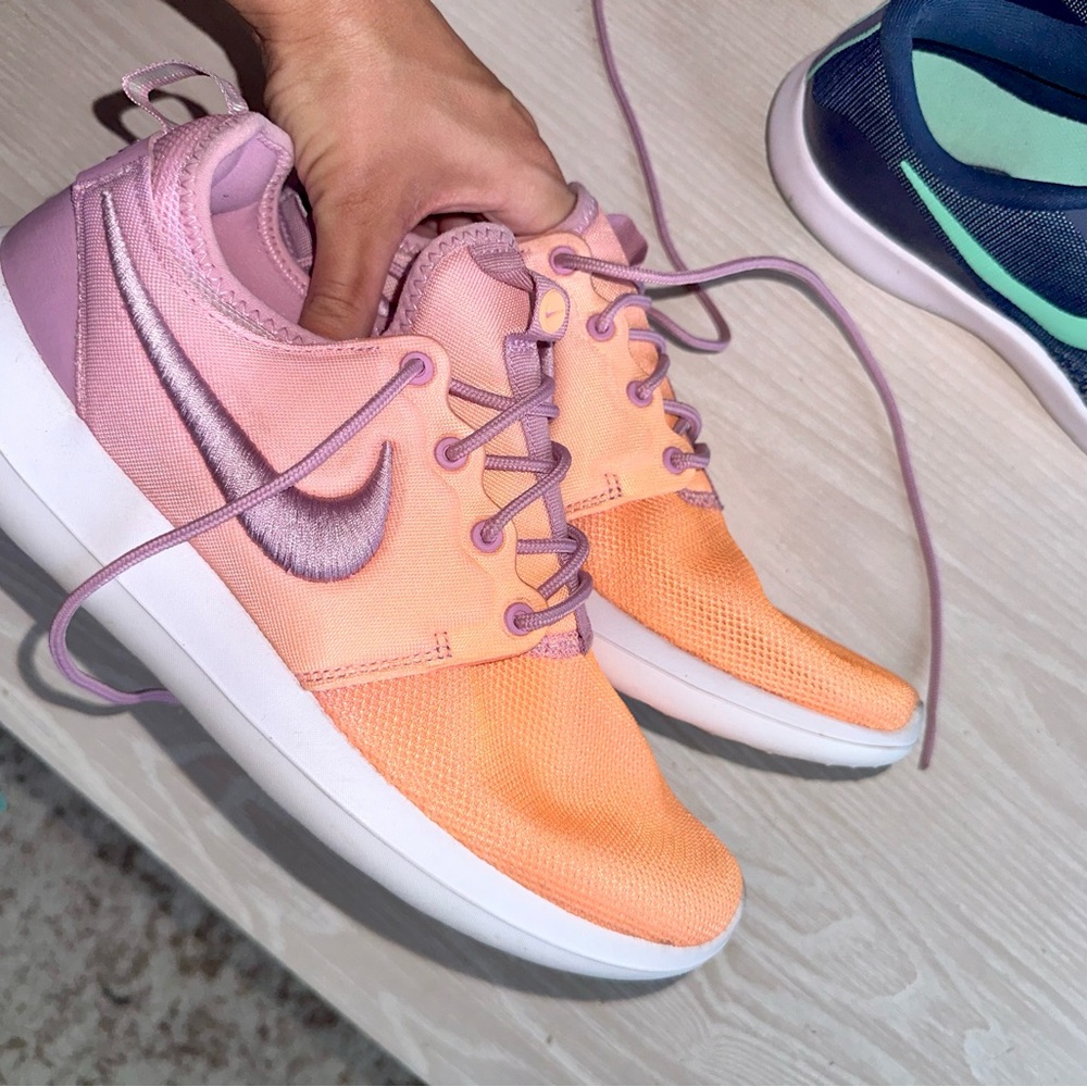 COPY - Nike Roshe two breathe orchid sunset shoes.